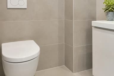 Kitwerk in toilet vervangen in Den Haag