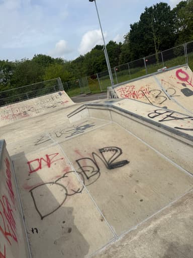 Opnieuw afkitten skatepark namens de gemeente Zwijndrecht